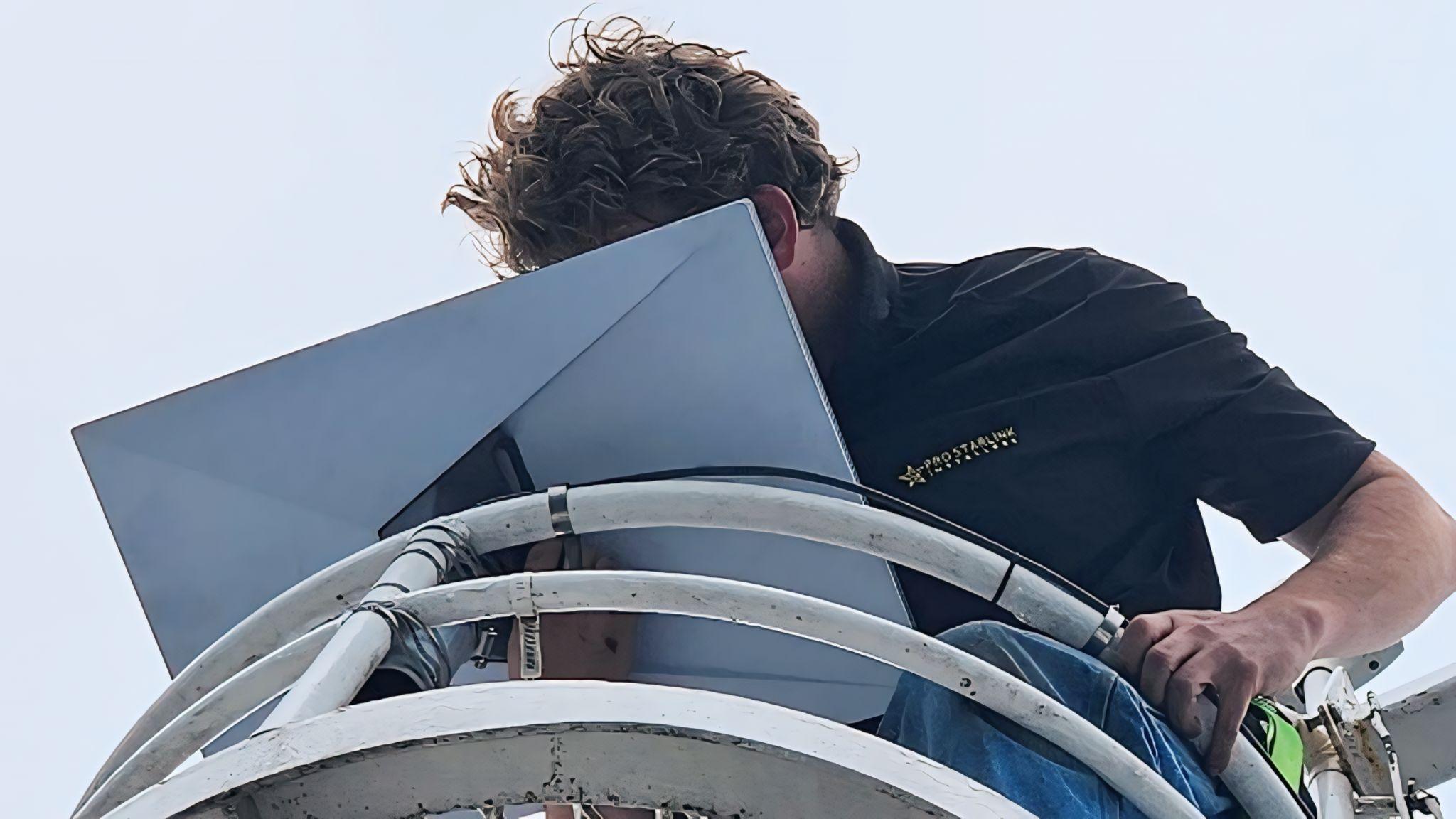 Starlink Maritime Installation